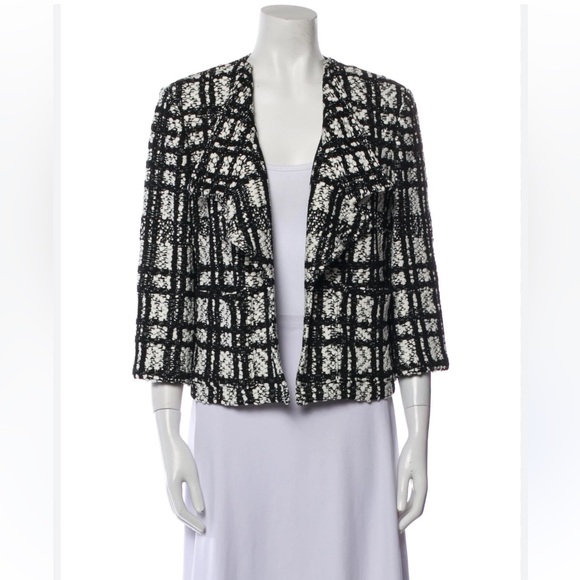 ST. JOHN Tweed Pattern Jacket - Picture 4 of 11